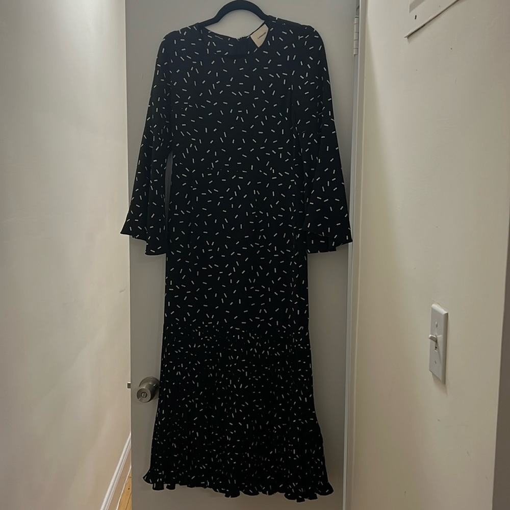 Printed long dress